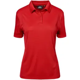 Ladies Hydro Golf Shirt Red